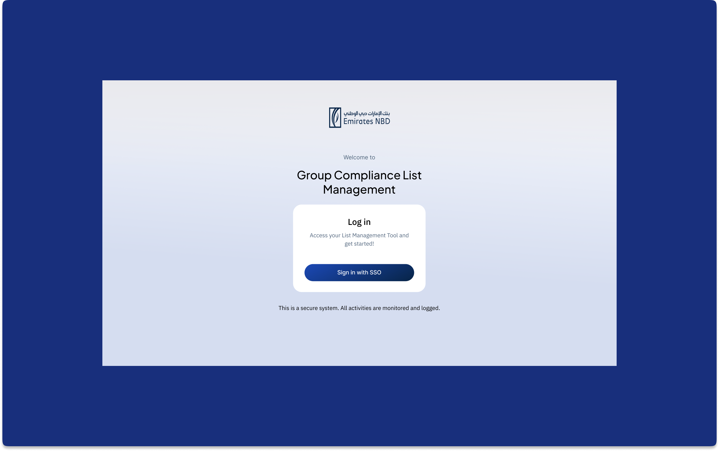 ENBD — List Management